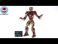 LEGO Marvel 76206 Iron Man Figure - LEGO Speed Build Review