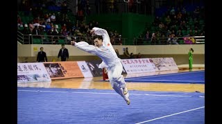 Men's Tong Bei Quan 男子通臂拳 第6名 浙江队 黄陈健 8.76分 zhe jiang huang chen jian 武术套路 中国武术