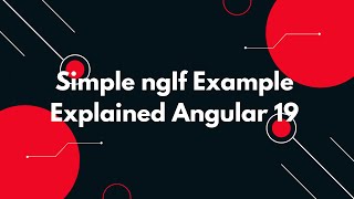 #12 🌟 Angular 19 Tutorial: Mastering ngIf for Conditional Display 🚀