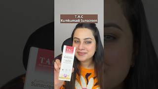 TAC KUMKUMADI SUNSCREEN REVIEW ☀️