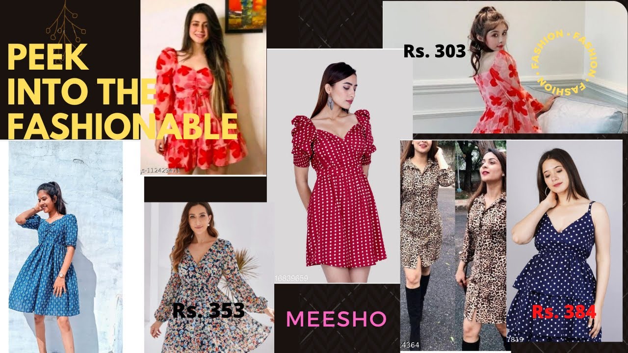 One Piece Dress Long Meesho At Chelsea Sommerlad Blog