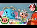 Oh No! Emmy's Sick! | Cocomelon - Nursery Rhymes | Fun Cartoons For Kids | Moonbug Kids