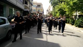 Φιλαρμονική Ορχηστρα Θήβας - Λιτανεία Αγ. Ιωάννη Καλοκτένη 2018 -Άγ.Μηνάς