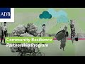 Community Resilience Partnership Program