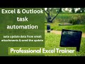 Excel and Outlook task automation example - English