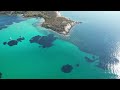 flight over the blue lagoon vourvourou by relaxta