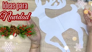 Hermosas Manualidades Navideñas🎄☃️ / Navidad 2023 / Diy Christmas / Artesanato Natalino