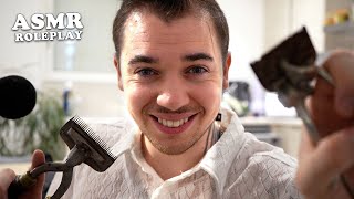 ASMR Coiffeur ✂️ Massage crânien Profond pour une détente Totale !