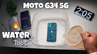 Moto G34 5G Water Test | Waterproof Hai Ya Nahin?