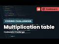Swift Coding Challenges | Codewars - Multiplication table for number [ENGLISH]