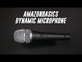 AmazonBasics Dynamic Vocal Microphone Review / Test