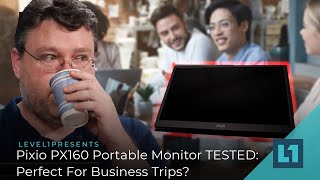 Pixio PX160 Portable Monitor: Perfect For Business Trips?