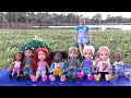 Simon says... game ! Elsa & Anna toddlers - Barbie dolls - fun activities #elsa #anna #games