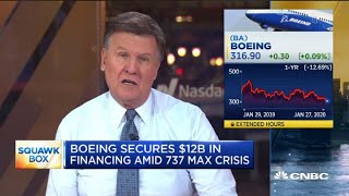 Boeing secures more than $12 billion in financing amid the 737 Max crisis