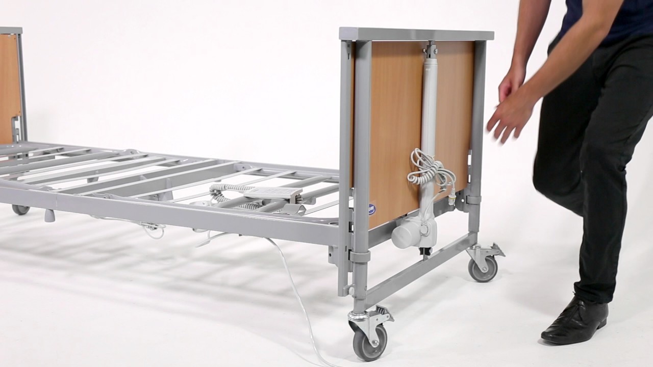 How To Assemble The Invacare Medley Ergo Bed - YouTube