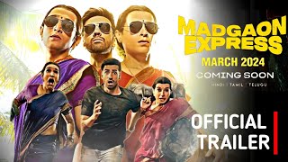 Madgaon Express  Official Trailer | Divyenndu | Pratik Gandhi  Avinash Tiwary  Nora Fatehi