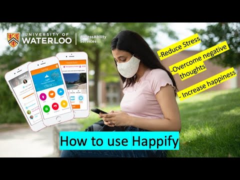 How to use the Happify app