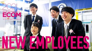 株式会社エコム　令和３年度 入社式