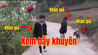 Nhiều khán giả xem bẫy Khuyên và Hút Mật - Hiếu Còi 9x