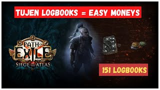 Are Logbooks Worth It? - Loot From 151 Tujen Logbooks + Tips \u0026 Tricks (Archnemesis, Path of Exile)