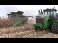 John Deere S690 Combine and 9460RT Tractor