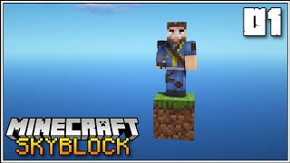 Minecraft Skyblock, But it's only One Block - Episode 1 [A New Adventure!!!]