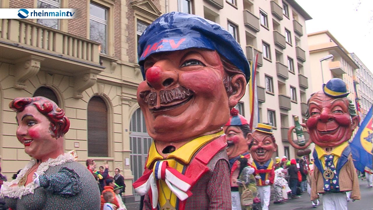 Rosenmontagszug In Mainz - YouTube