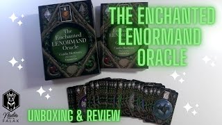 The Enchanted LENORMAND Oracle 💚 Unboxing y Reseña | Nadia Falak