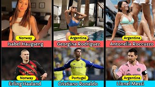 COUNTRY Comparison: Famous Footballers And Their Wives/Girlfriends