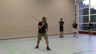 Longsword seminar with Axel Pettersson in Ulm, Germany: 