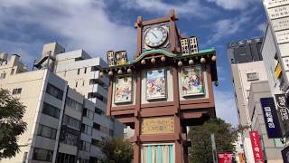 人形町界隈「水天宮前〜甘酒横丁〜浜町緑道公園（勧進帳の弁慶像）〜明治座」