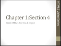 7.  HTML Forms and Input  Part 1@Development Technique@