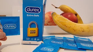 Durex Extra Safe Condom (Unboxing \u0026 How To Use) 10 Pack