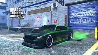 GTA 5 - Best Franklin's Dodge Charger Car Customization | Bravado Buffalo S