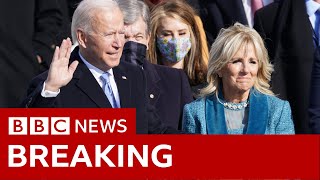 Joe Biden sworn in as 46th US president - BBC News