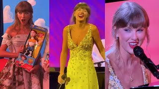 ALL CLIPS of Taylor Swift being THE MAIN CHARACTER at Toy Story 5 Premier for 13 Minutes straight...