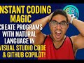 Instant Coding Magic Create Programs with Natural Language in Visual Studio Code & GitHub Copilot!