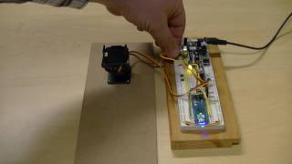 Wireless (RF) Remote Controlled Servo Based Pan/Tilt Using Arduino With Adjustable Position Setting