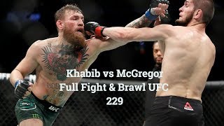 Khabib vs McGregor Fight- Fight and Brawl UFC 229