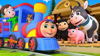 Train Choo Choo Song + MORE Lalafun Animal Nursery Rhymes & Kids Songs