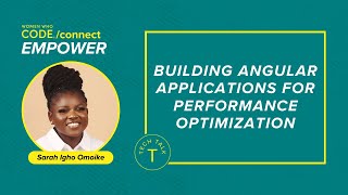 Building Angular Applications for Performance Optimization