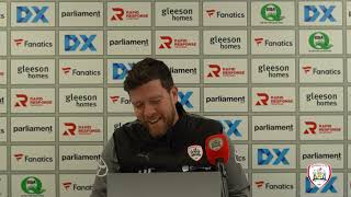 Darrell Clarke | Northampton Town vs Barnsley | Press Conference