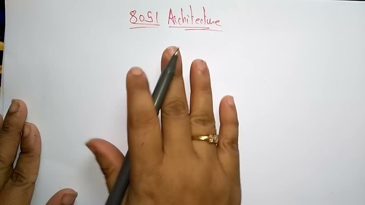 8051 Microcontroller Architecture Diagram