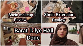 Barat ka Hall done hugya || Shadi ki shopping #familyvlog #saudia may shadi