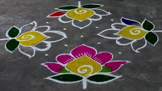 Friday rangoli || Sankranthi rangoli || pongal kolam || chukkala muggulu  ||