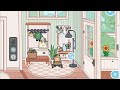 building u0026 decorating the big family home *with voice* toca boca life world part 1