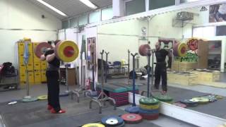 Mike Squat 205 KG (451 LBS) 3 Reps PR @ 86 bw 06/03/13