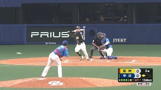 阪神タイガース ドラフト2位 ルーキー 高橋遥人 プロ初ヒット 2018/5/18 中日 vs. 阪神＠ナゴヤドーム