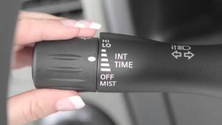 2014 Nissan NV Cargo Van - Windshield Wiper and Washer Controls