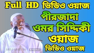 পীরজাদা ওমর সিদ্দিকী সাহেবের ভিডিও ওয়াজ Pirzada Omar Siddiqui Jalsa  | পীরজাদা ওমর সিদ্দিকী | ওয়াজ